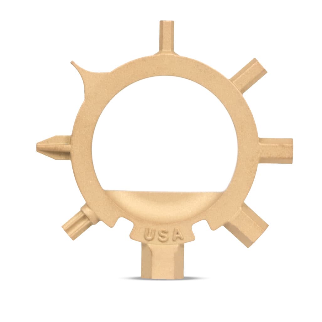 Ringtool V1 Gold — top view