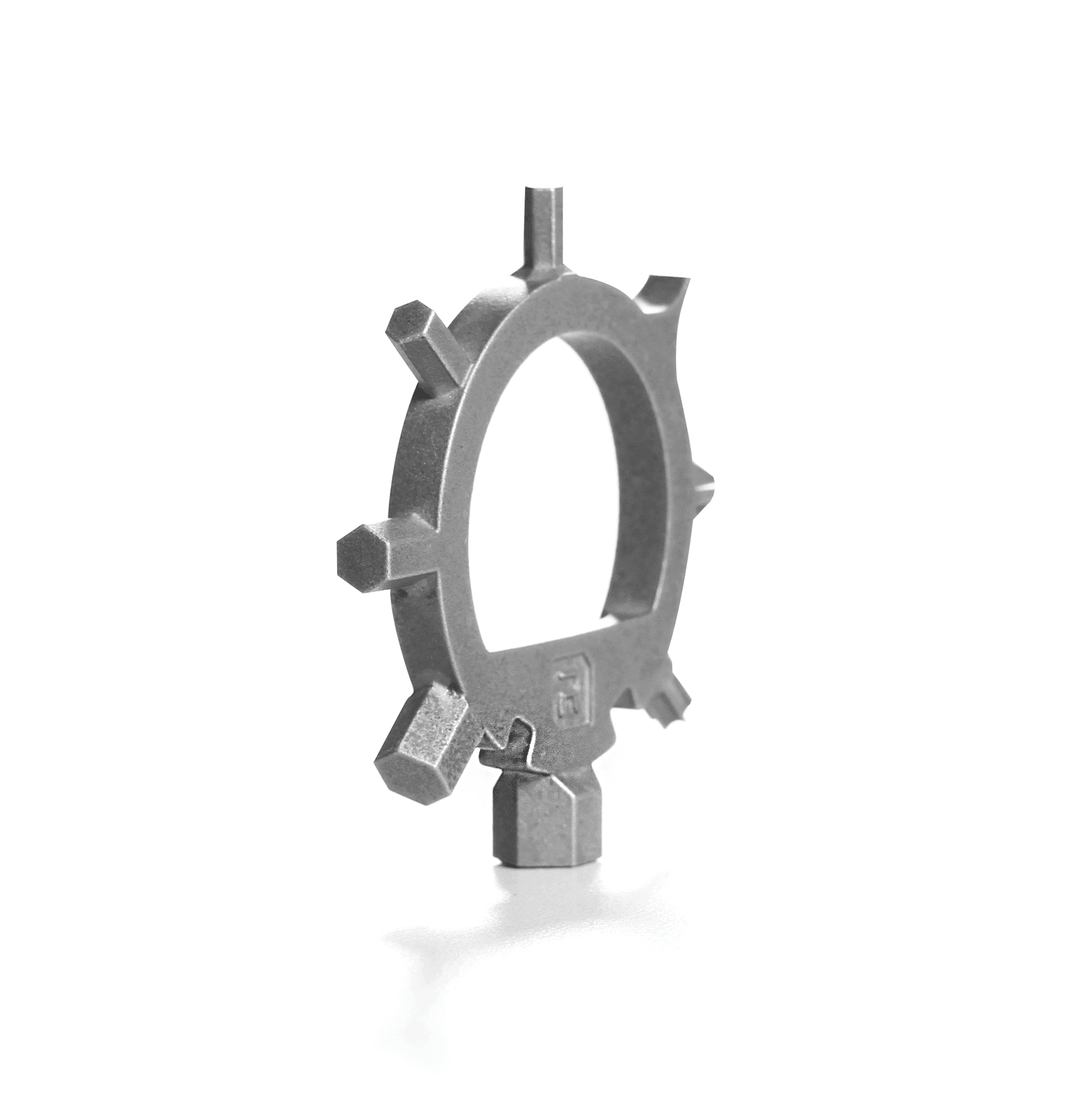 Ringtool V2 Silver — overhead view